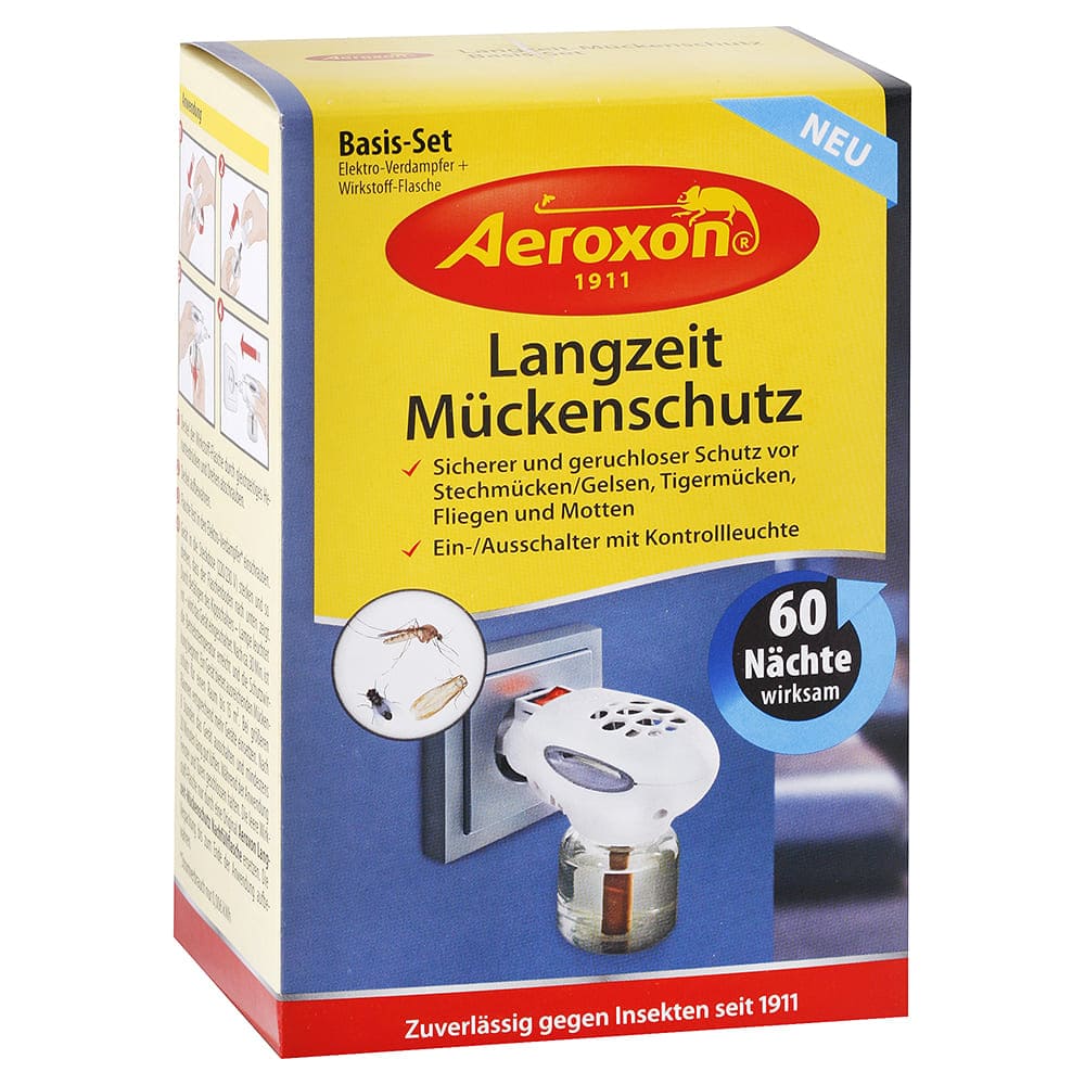 Aeroxon elektrický odpudzovač hmyzu s náplňou 1 ks