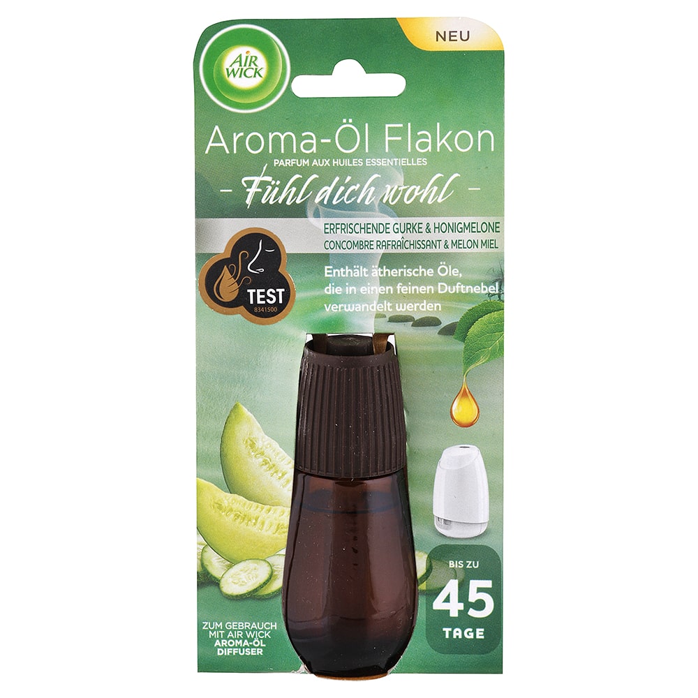 Air Wick Aroma náhradný olej do difuzéra Cukrový melón a Bazalka 20 ml