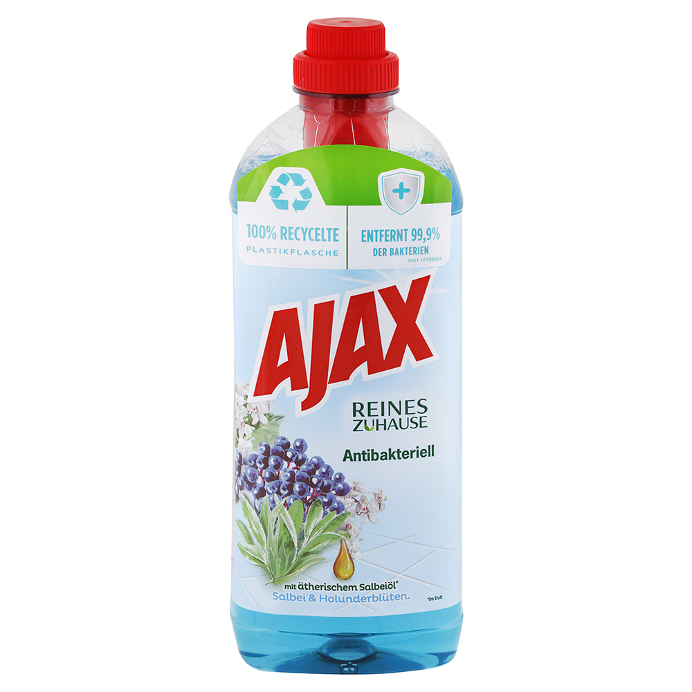 Ajax antibakteriálny čistič na podlahy Šalvia & kvet Orgovánu 1 l