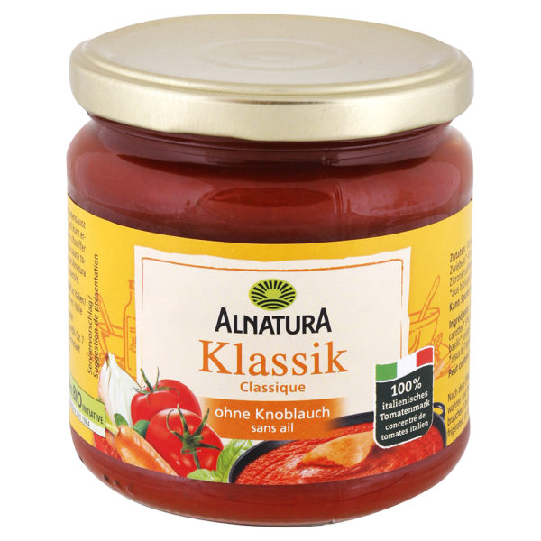 Alnatura rajčinová omáčka Klassik 350 ml