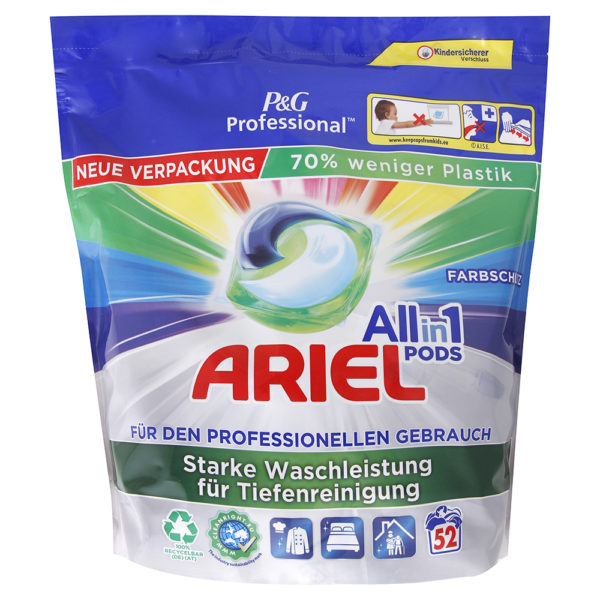 Ariel Pods All in 1 Color kapsule na farebné pranie 52 ks