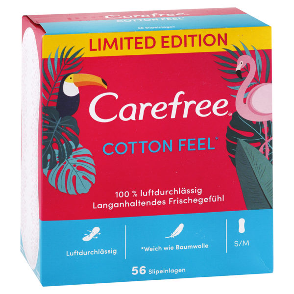 Carefree intímky Cotton Feel 56 ks