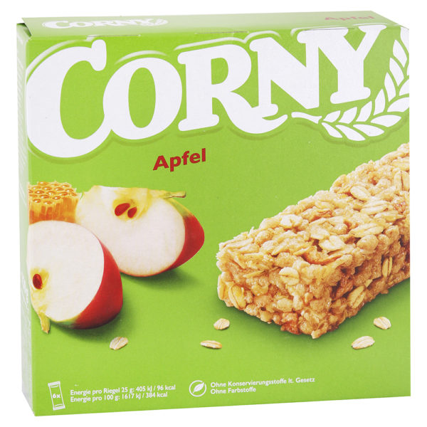 Corny müsli tyčinka Jablko 6 ks