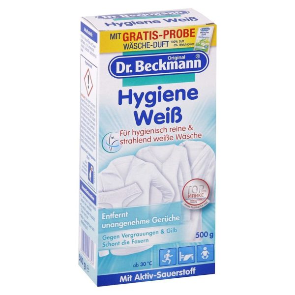 Dr. Beckmann prášok na pranie Hygienicky biela 500 g