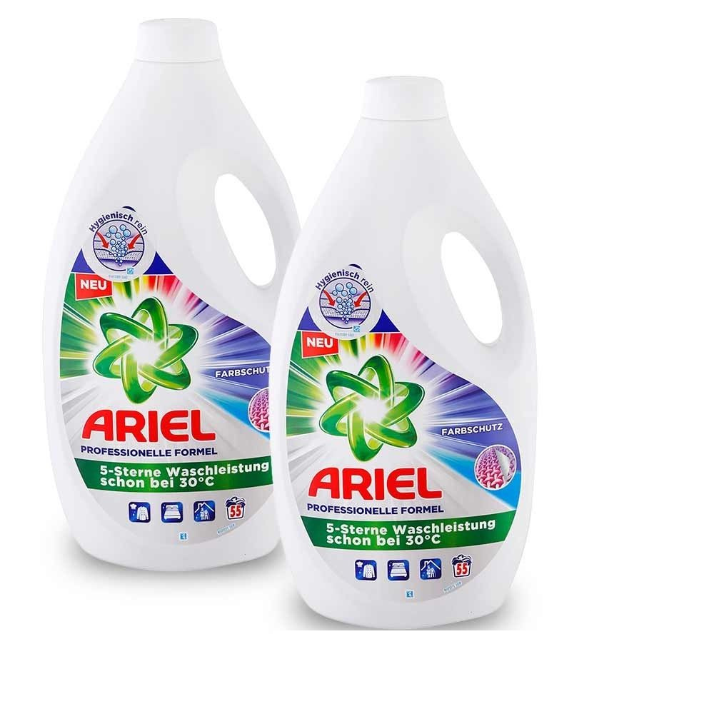 ACTION PACK Ariel Professional Colour gél na farebné pranie 2 x 55 praní