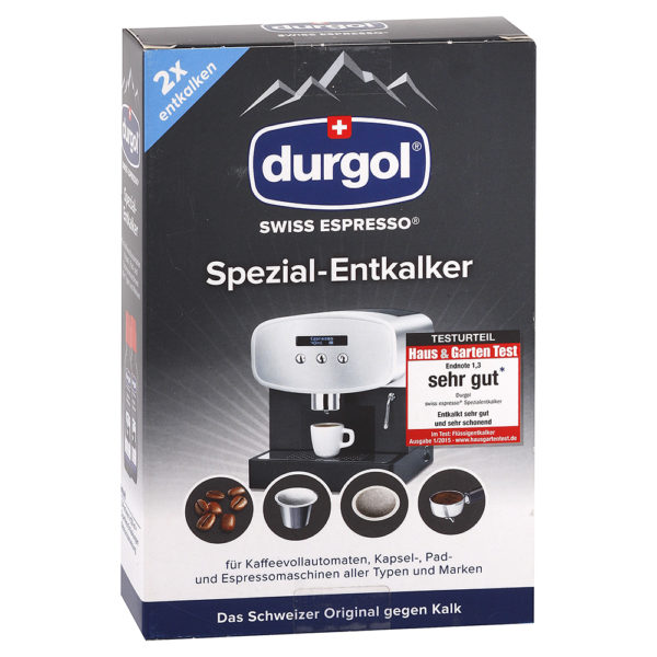 Durgol špeciálny odvápňovač pre všetky kávovary 2 x 125 ml