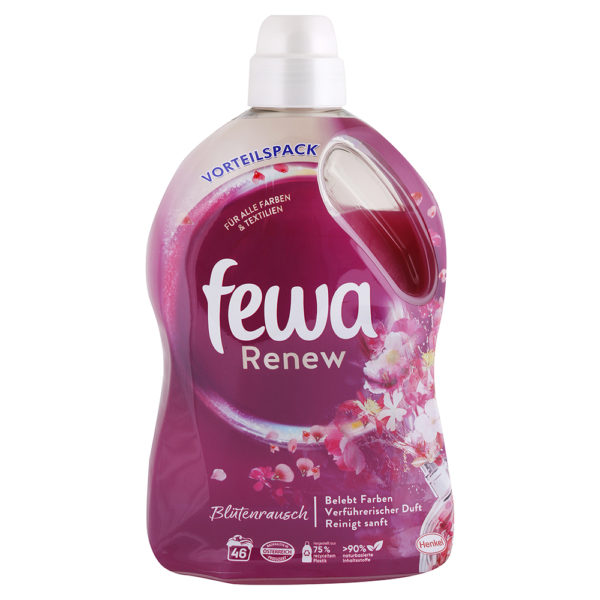 Fewa Renew gél na farebné prádlo s vôňou kvetov 2