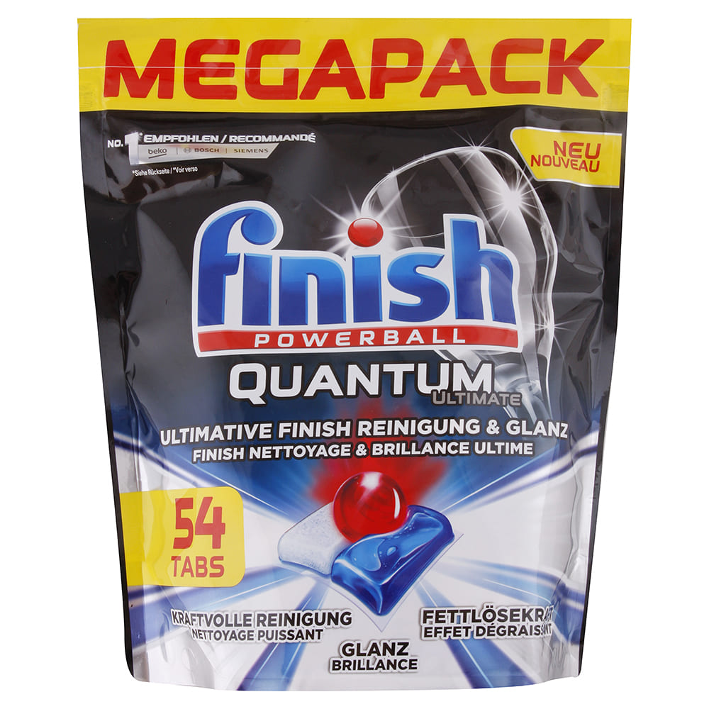 Finish Powerball Quantum Ultimate kapsule do umývačky 54 ks