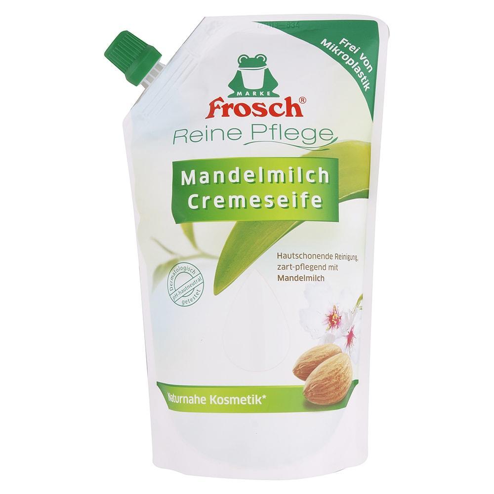 Frosch Eko krémové tekuté mydlo náhradná náplň Mandľové mlieko 500 ml