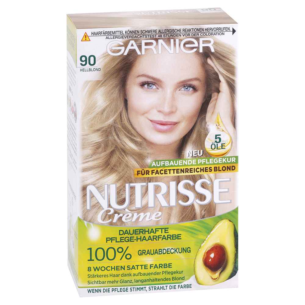 Garnier Nutrisse krémová permanentná farba na vlasy 90 Svetlá Blond