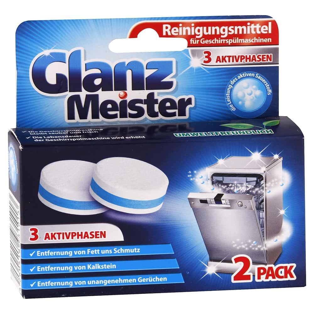 Glanz Meister čistiace tablety do umývačky riadu 2 ks