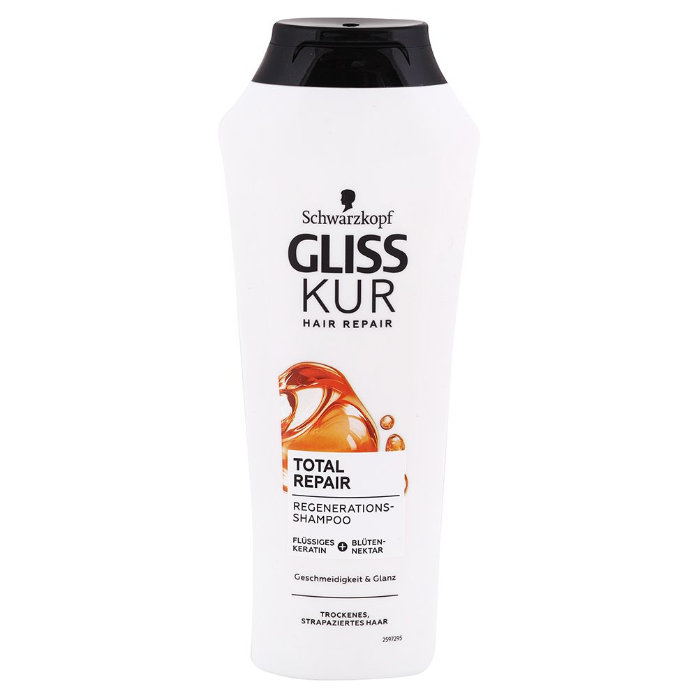 Gliss Kur Total Repair šampón na poškodené vlasy 250 ml