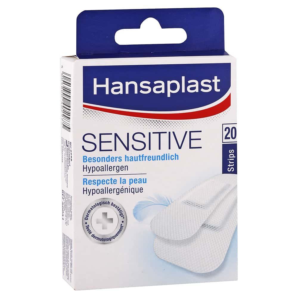 Hansaplast Sensitive hypoalergénna náplasť na citlivú pokožku 2 veľkosti / 20 ks