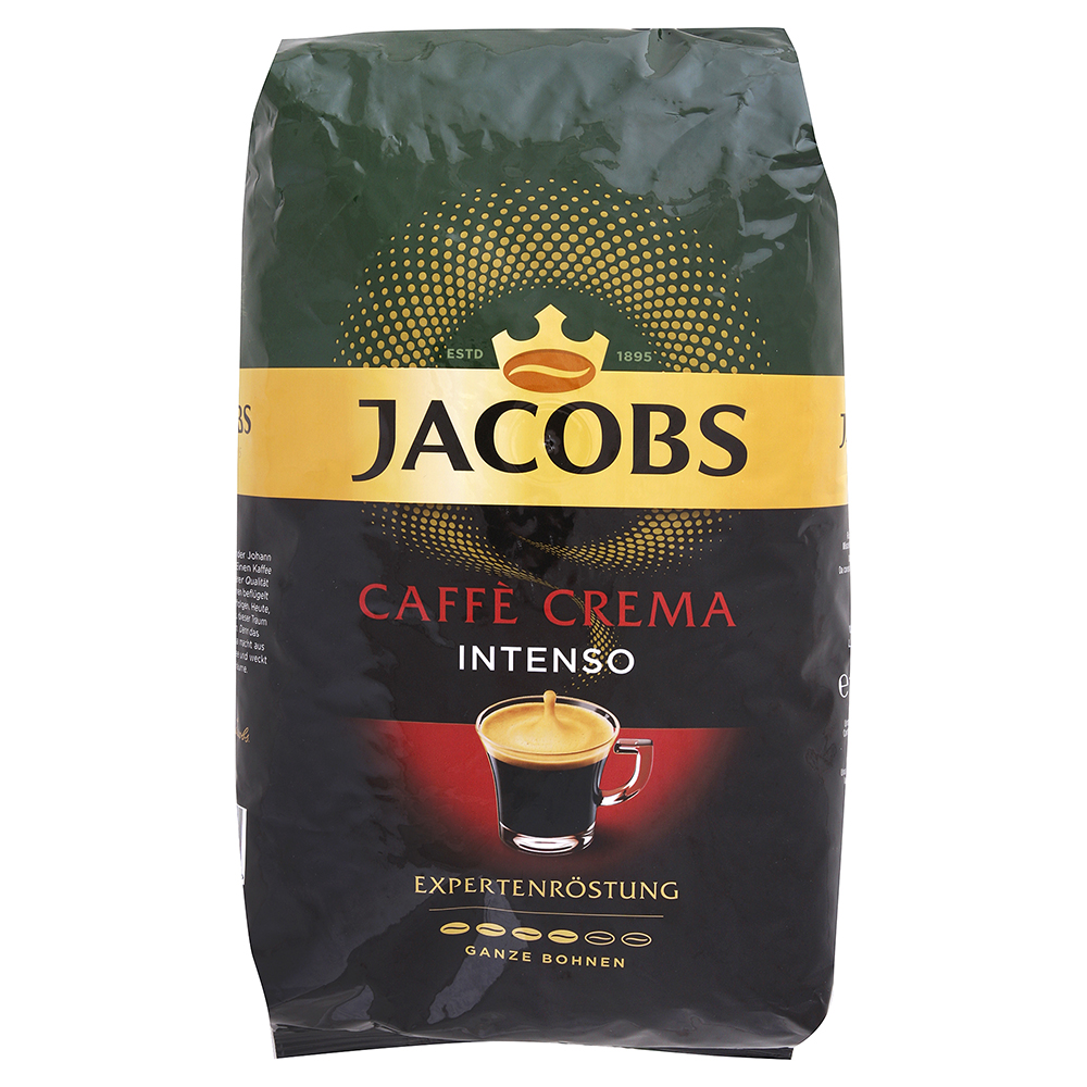 Jacobs zrnková káva Caffe Crema Intenso 1 kg