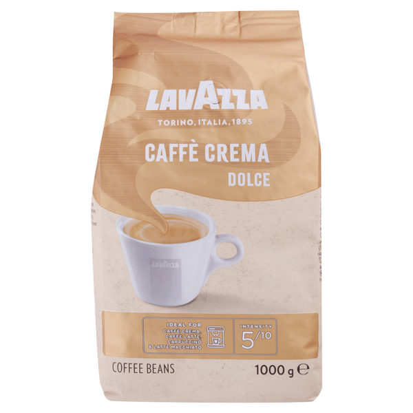 Lavazza Crema Dolce zrnková káva 1 kg