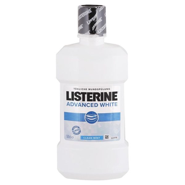 Listerine White ústna voda 500ml
