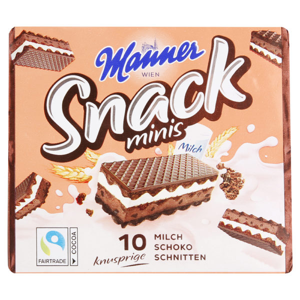 Manner Snack Minis čokoláda 75 g