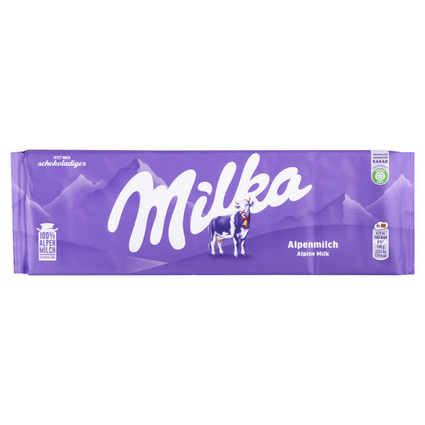 Milka mliečna čokoláda Alpské mlieko 270 g