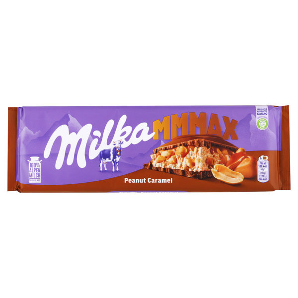 Milka mliečna čokoláda Arašidy & Karamel 276 g