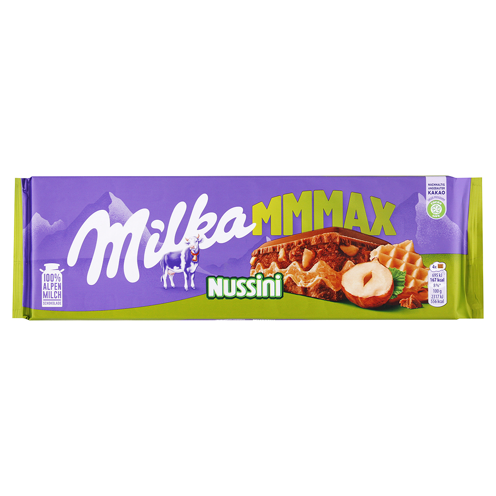 Milka mliečna čokoláda Nussini 270 g