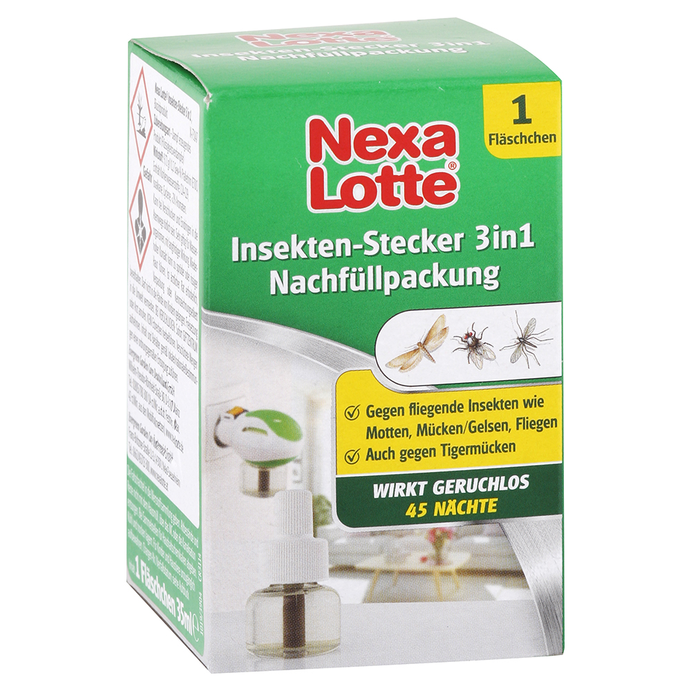 Nexa Lotte náplň do elektrického odpudzovača hmyzu 3v1 / 35 ml
