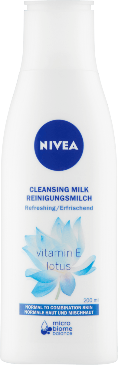 Nivea čistiace pleťové mlieko s vitamínom E 200 ml