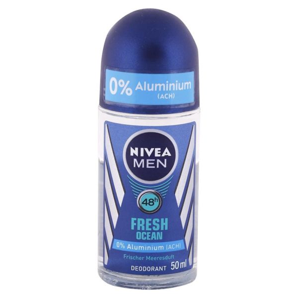 Nivea Men guľôčkový deodorant pre mužov Fresh Ocean 50 ml