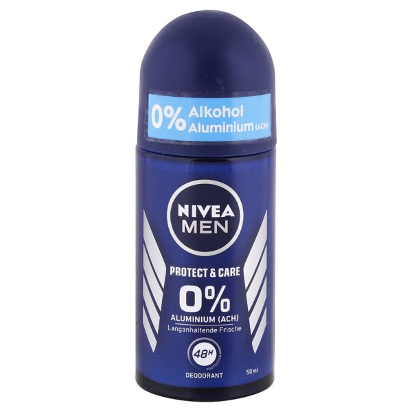 Nivea Men guľôčkový dezodorant pre mužov Protect & Care 50 ml
