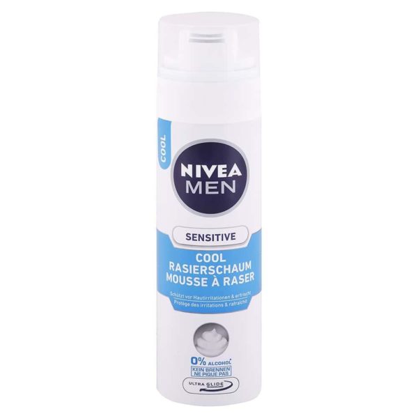 Nivea Men pena na holenie pre mužov Sensitive Cooling 200 ml