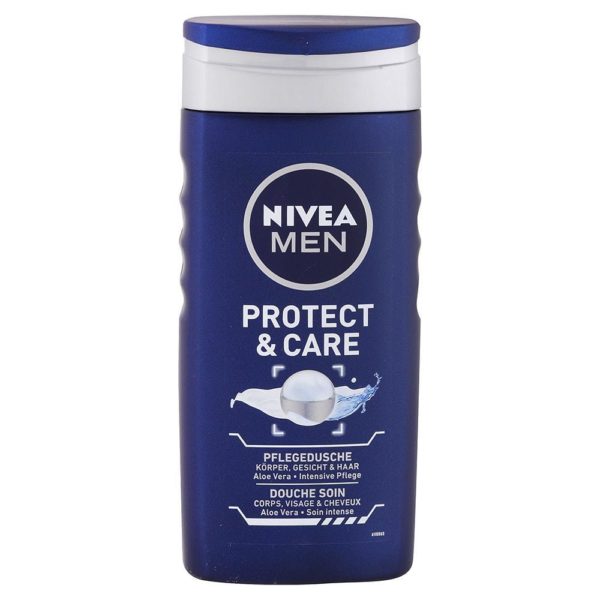 Nivea Men sprchový gél pre mužov 3v1 Protect & Care 250 ml