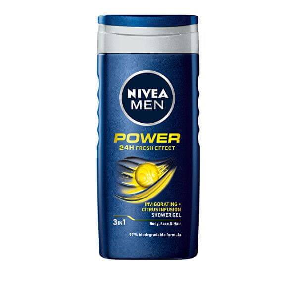 Nivea Men sprchový gél pre mužov Power Refresh 250 ml