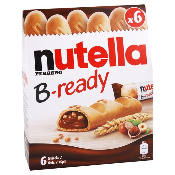 Nutella B - ready plnená oblátka 132 g