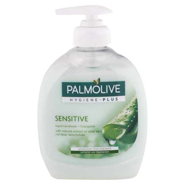 Palmolive Hygiene Plus tekuté mydlo Sensitive s Aloe Vera 300ml