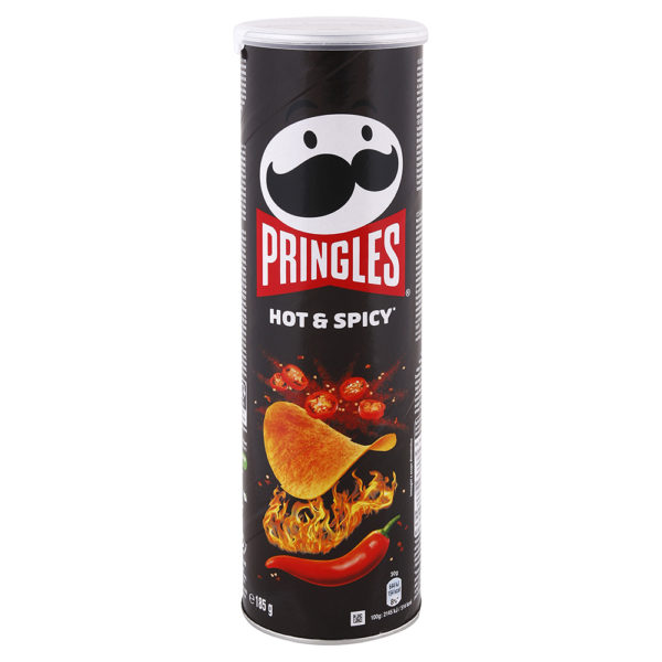 PRINGLES chipsy Hot & Spicy 185 g
