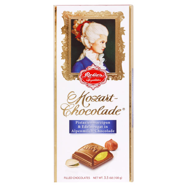 Reber Mozart mliečna čokoláda 100 g