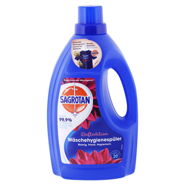 Sagrotan antibakteriálna aviváž na pranie s kvetinovou vôňou 1