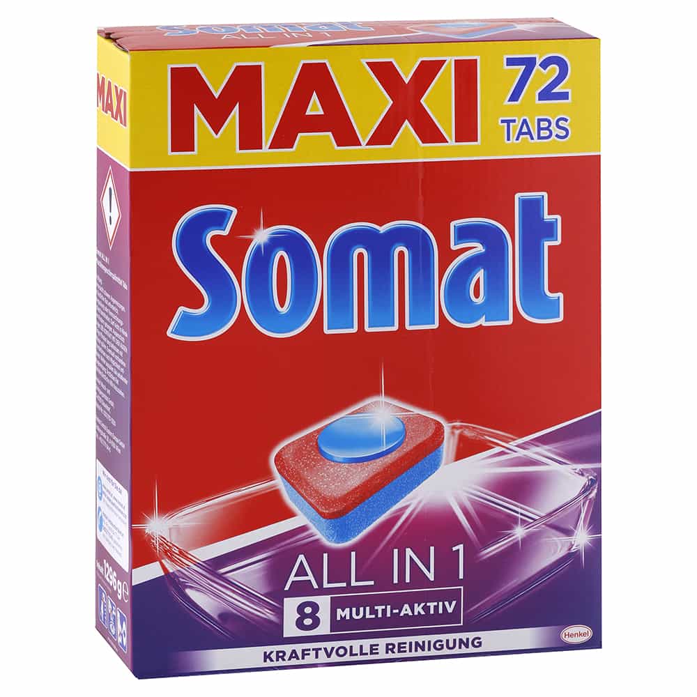 Somat All in 1 tablety do umývačky riadu 72 ks
