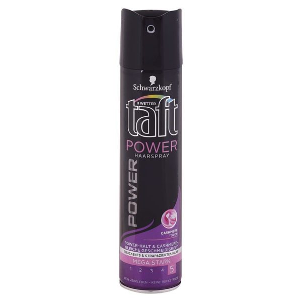 Taft Power Cashmere lak na vlasy mega silný fixačný účinok 250 ml
