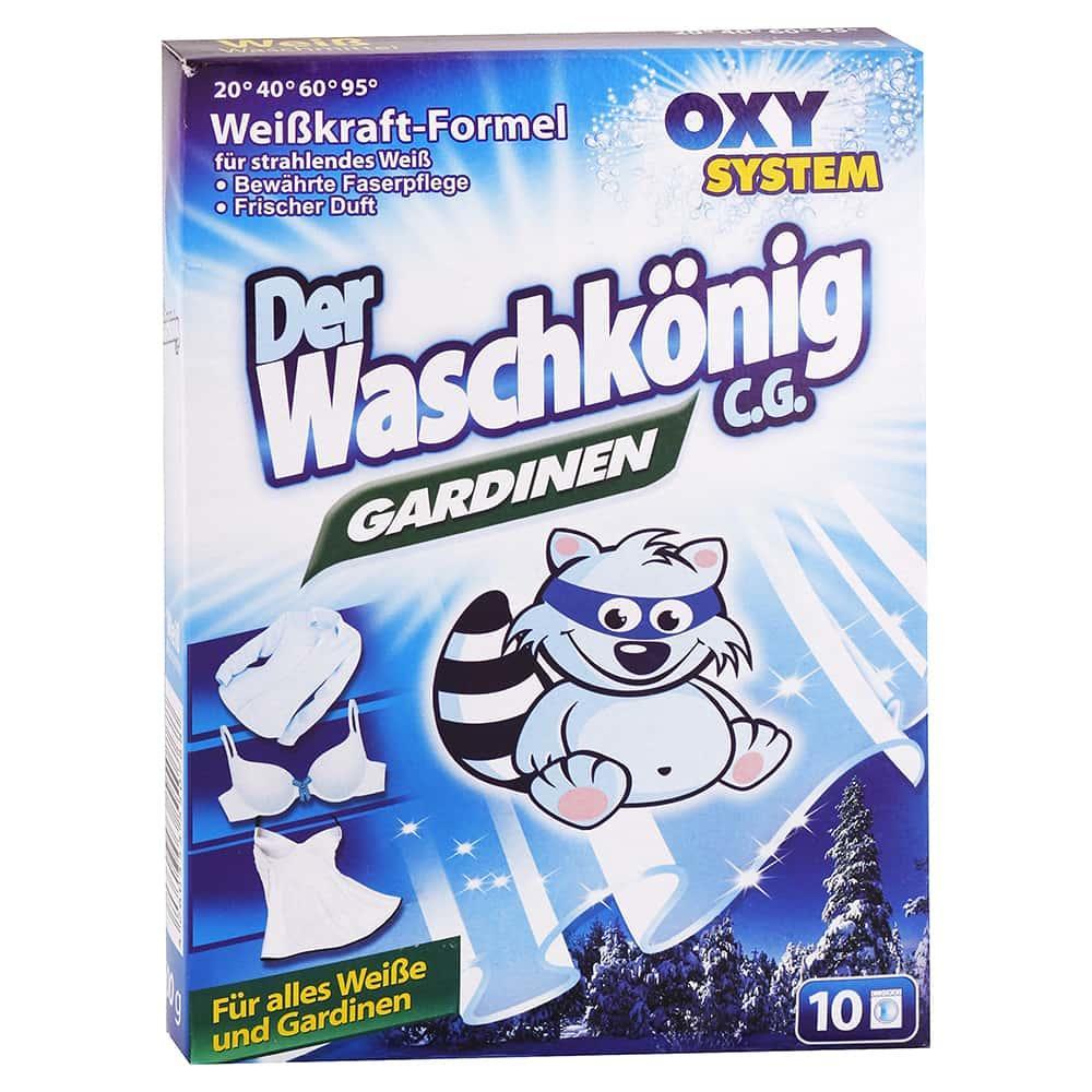Waschkönig prací prášok na biele prádlo a záclony 600 g / 10 praní