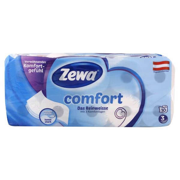 Zewa toaletný papier 3-vrstvový Comfort 10 ks