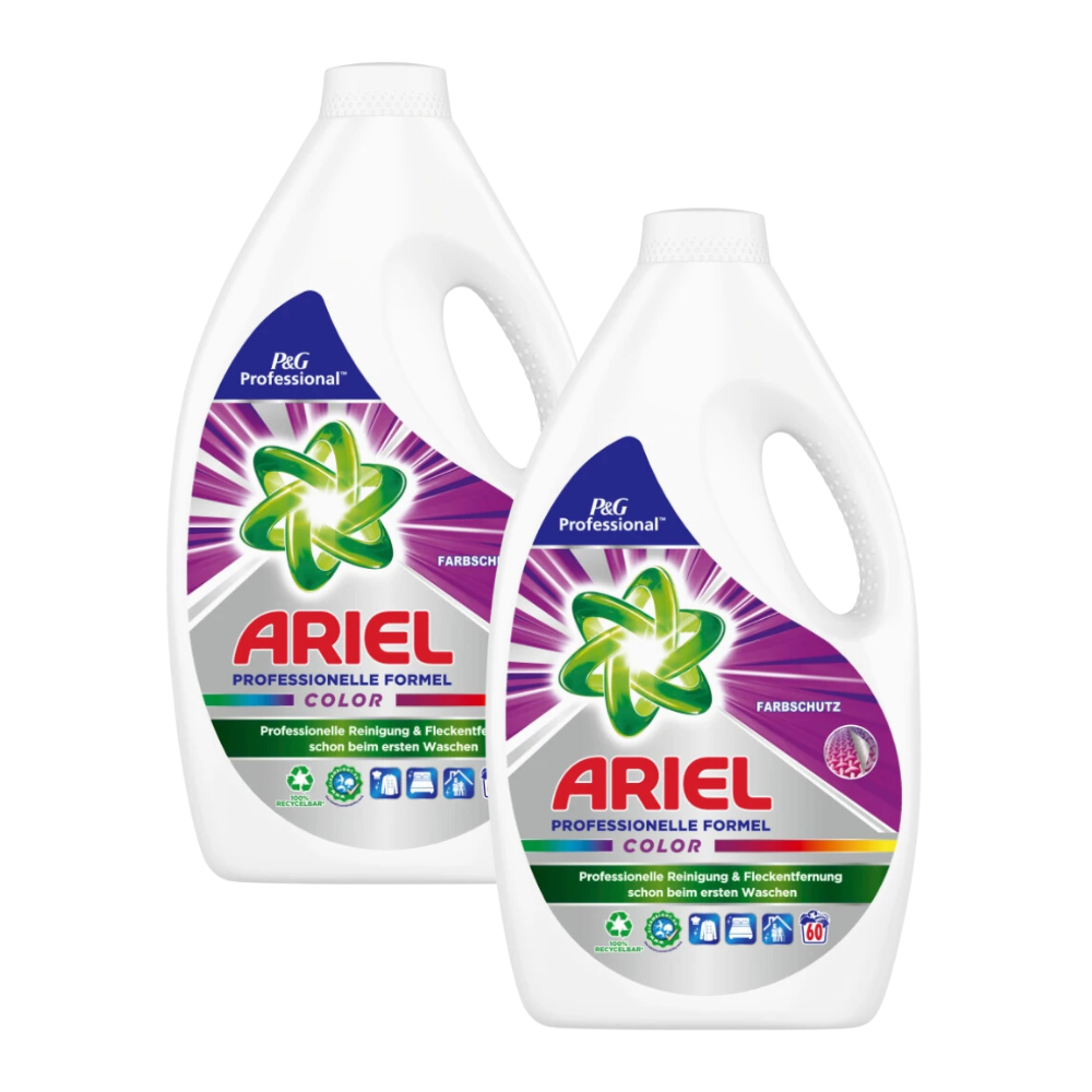 Action Pack Ariel Professional Colour gél na farebné pranie 2 x 60 praní
