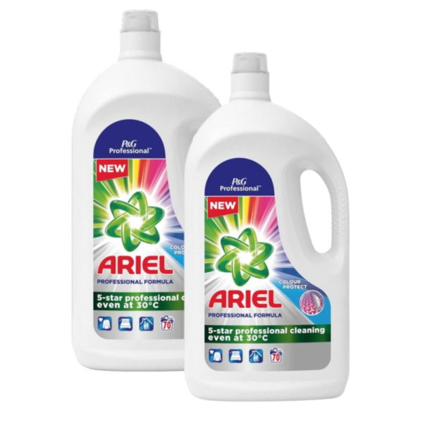 ACTION PACK Ariel Professional Colour gél na pranie pre profesionálov 2 x 70 praní