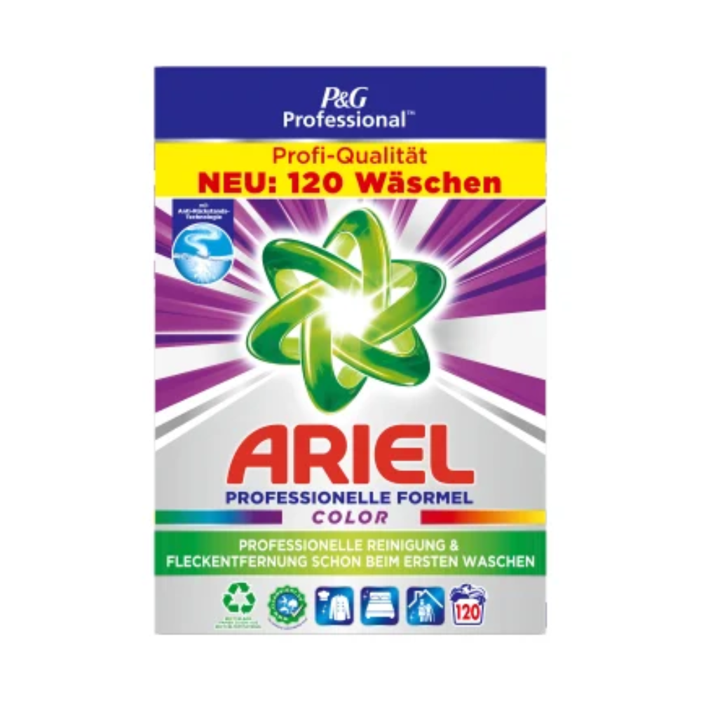 Ariel Professional Color prášok na farebné prádlo 7