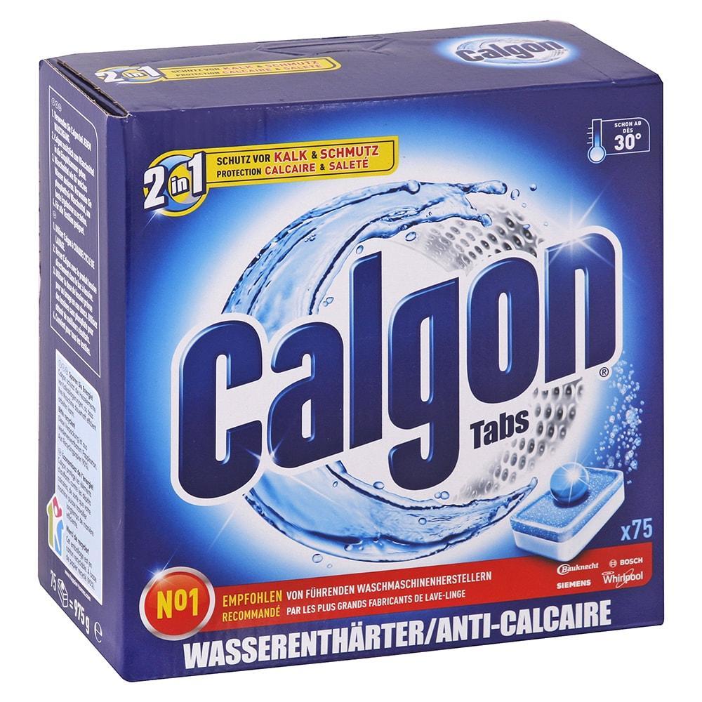 Calgon čistiace tablety do práčky 3v1 75 ks