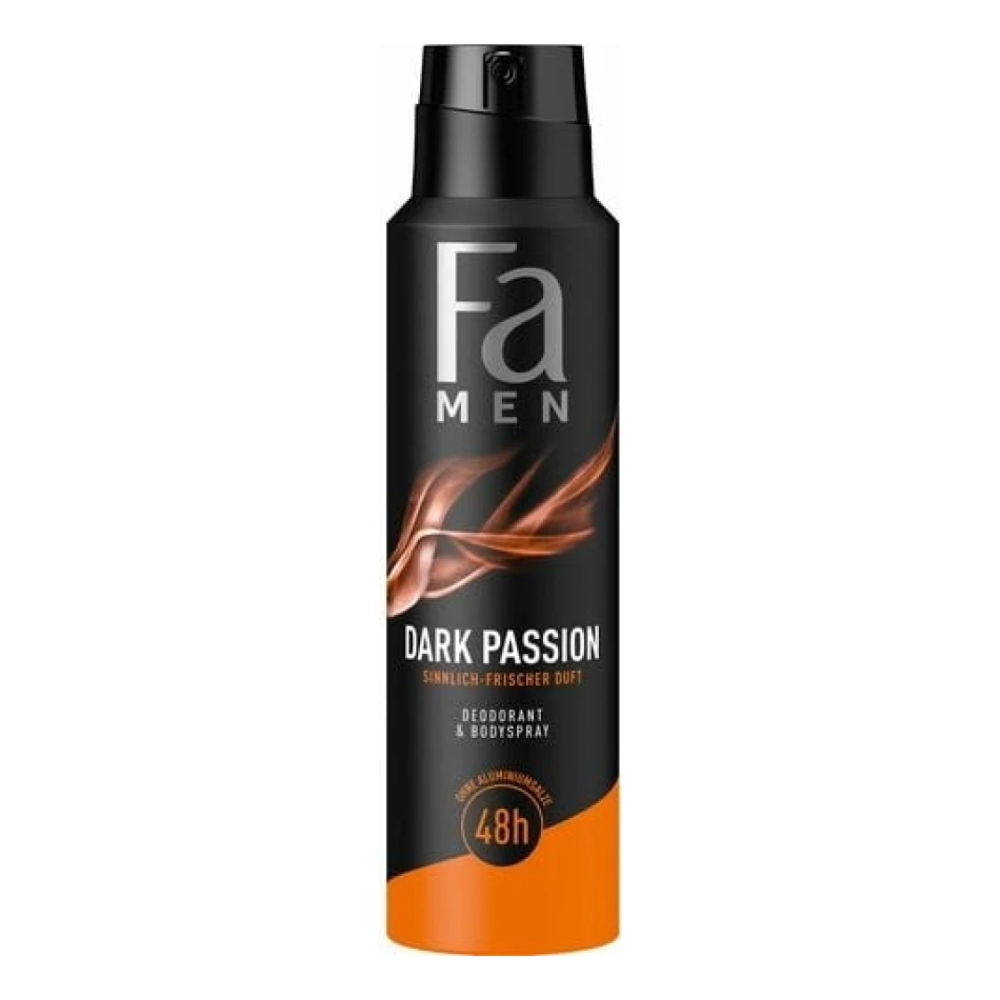 Fa Men sprejový dezodorant Dark Passion 150 ml