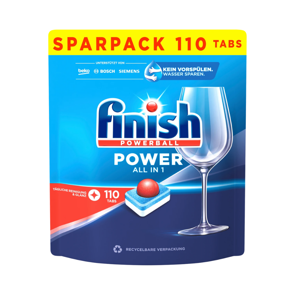 Finish Powerball All in 1 tablety do umývačky 110 ks