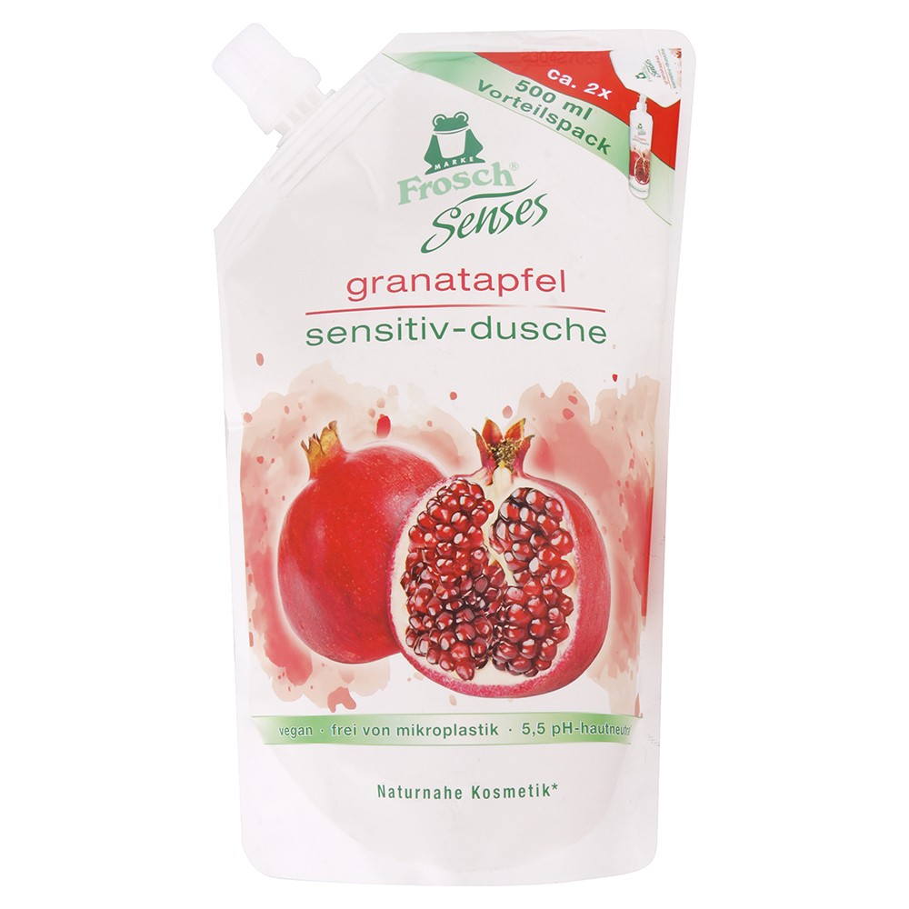 Frosch Senses Sensitive sprchový gél Granátové jablko 500 ml