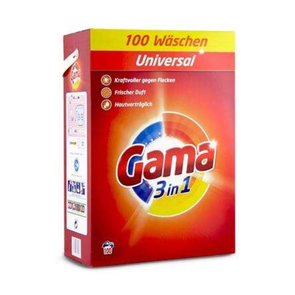 Gama (Vizir) univerzálny prací prášok 6 kg / 100 praní