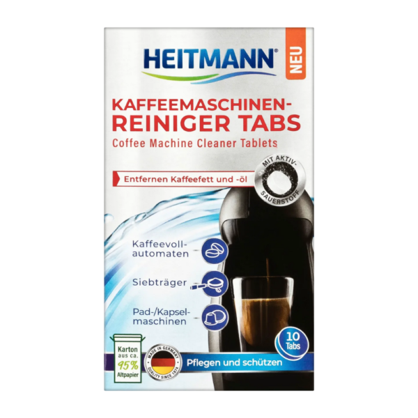 Heitmann čistiace tablety do kávovarov 10 ks