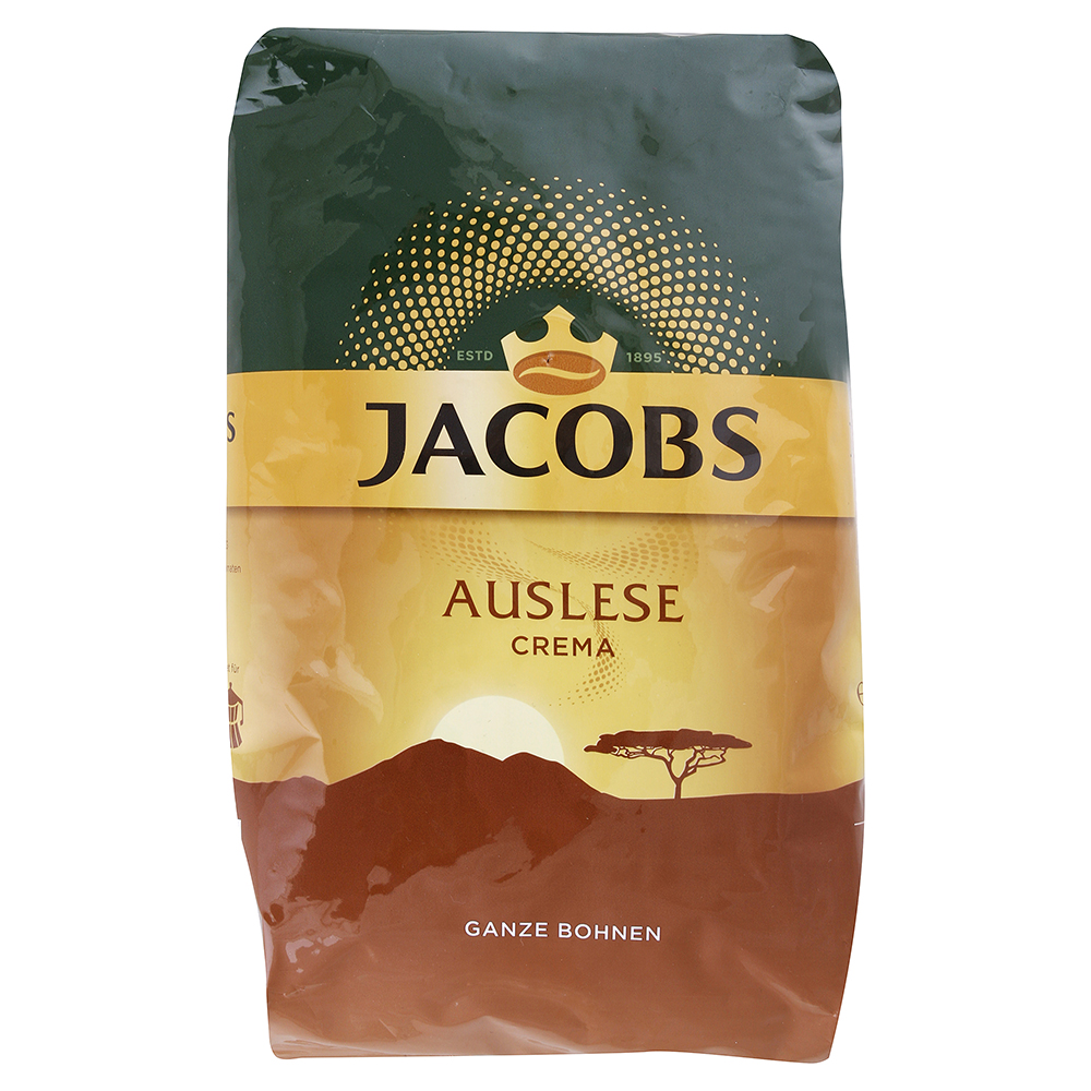 Jacobs zrnková káva Auslese Crema 1 kg